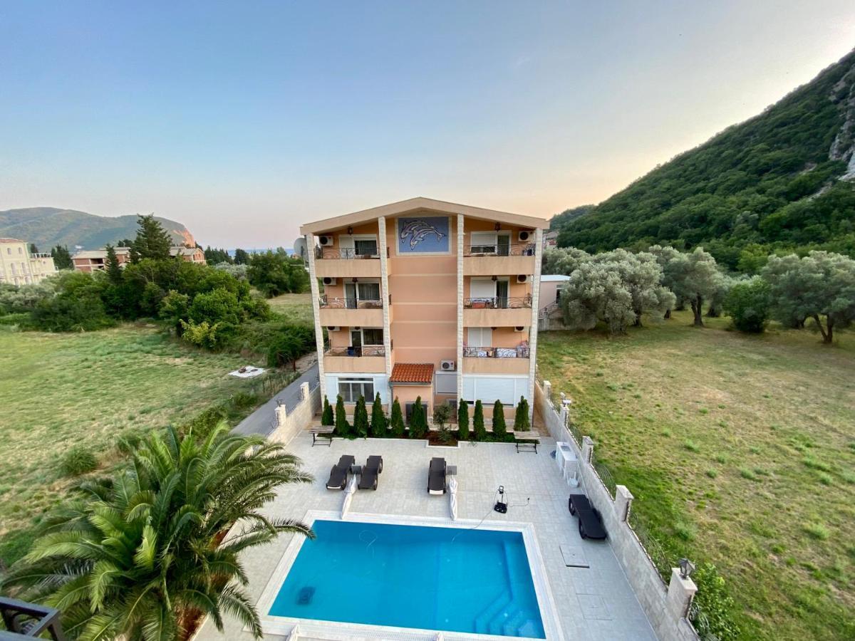 Villa Dolphin Apartments Petrovac na moru Exterior foto