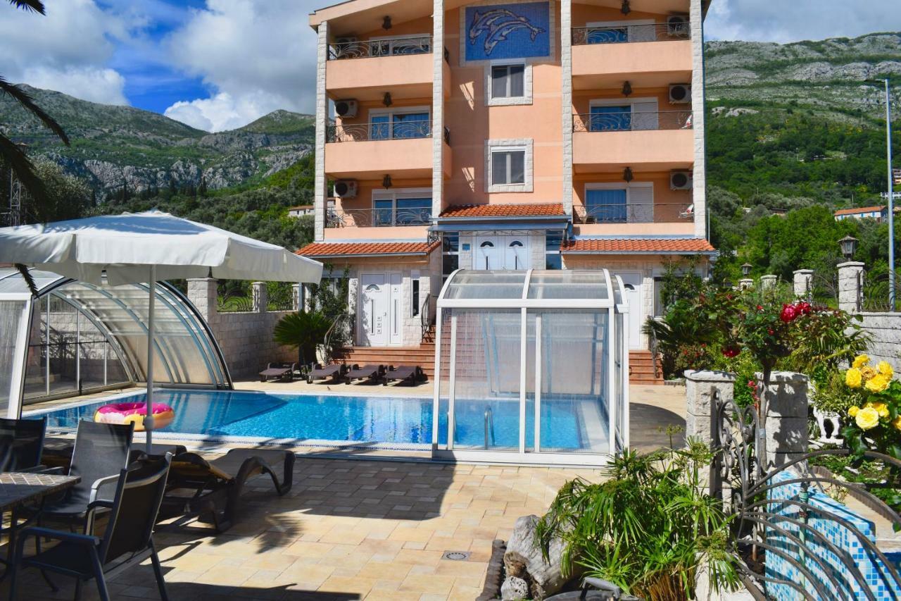 Villa Dolphin Apartments Petrovac na moru Exterior foto